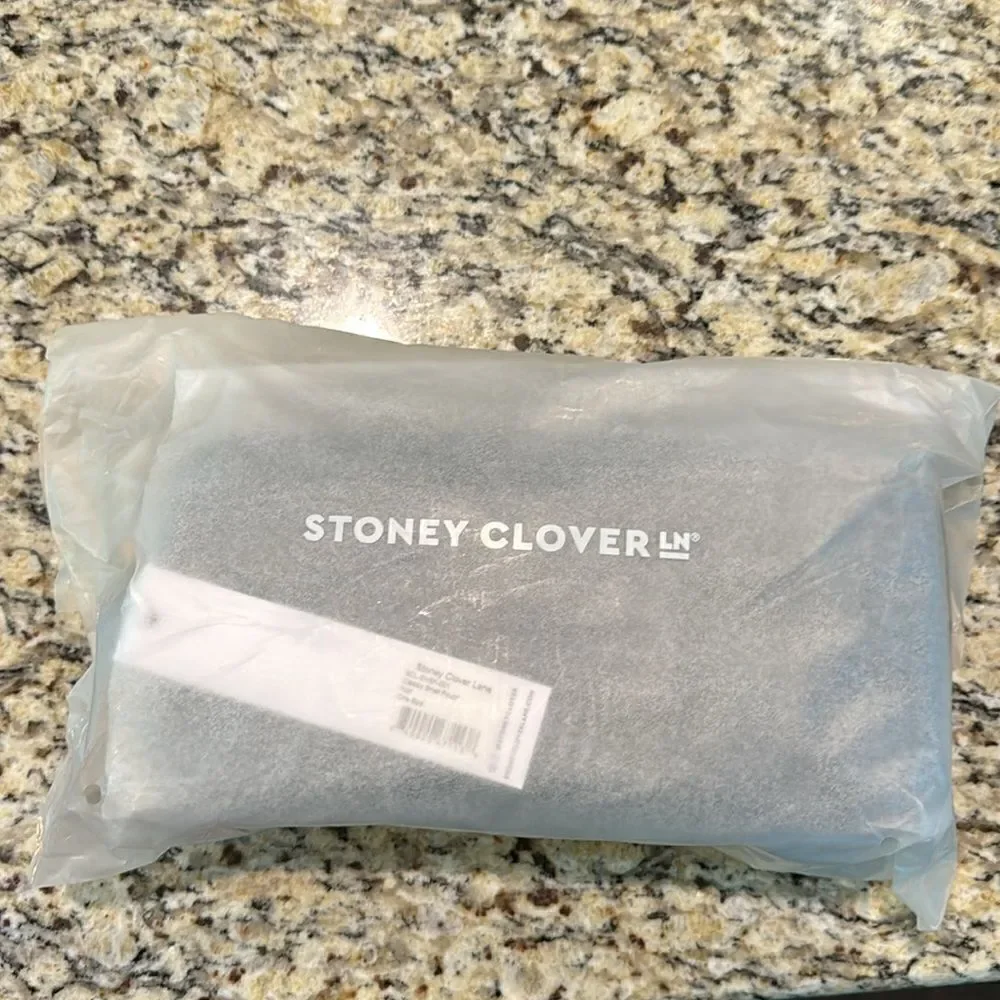 Stoney Clover Noir black small pouch bag brand new in packaging